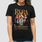 Reba Mcentire 49th Anniversary 1975-2024 Thank You For The Memories Signature Shirt