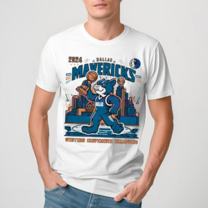2024 Dallas Mavericks Mascot Abbey Road Western Conference Champions Shirt