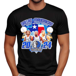 Awesome Dallas Mavericks Dereck Lively II Kyrie Irving And Luka Doncic Western Conference Champions Shirt