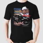 Dale Earnhardt Checkered Flag Sports Black 1995 Goodwrench Brickyard 400 Winner Shirt