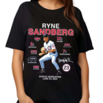 Ryne Sandberg Statue Dedication June 23 2024 Shirt