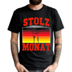 Heiko Wearing Stolz Monat Shirt