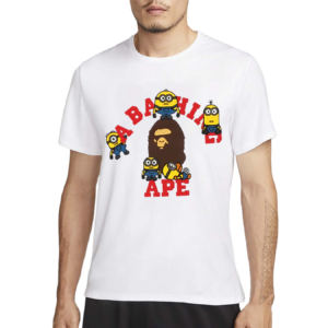 Sapnap Bape X Minions College Shirt