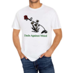 Dads Against Weed Funny Gardening Lawn Mowing Fathers Shirt