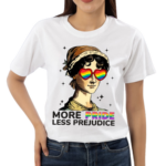 More Pride Less Prejudice LGBTQ Shirt