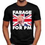 Clacton Calling Farage For Pm Britain Flag Shirt