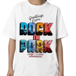 Rock I’m Park Vintage Postcard Shirt