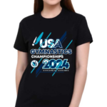 USA Gym Champs 2024 Blue T And T Event Shirt