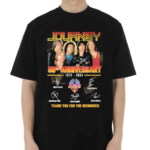 Journey 50th Anniversary 1974 2024 Signature Thank You For The Memories Shirt
