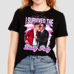 Notsafeforwear I Survived the Diddy Party Shirt