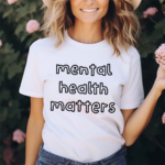 Jonah Marais Wearing Mental Health Matters Shirt