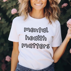 Jonah Marais Wearing Mental Health Matters Shirt