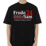 Viggo Mortensen Wearing Frodo And Sam 2024 I Will Take The Ring To Mordor Shirt