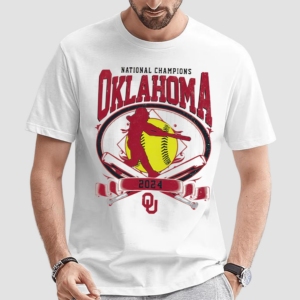 Oklahoma Sooners Comfort Colors Women's 2024 NCAA Softball Women's College World Series Champions Shirt