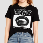 Merch Creeper Fangs No Heart To Break Shirt