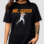 Cal Stark Wearing A Dylan Dreiling Mr Clutch Shirt