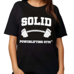 Solid Powerlifting Gym Shirt