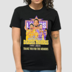 Rest In Peace Darius Morris 1991 2024 Thank You For The Memories Shirt