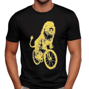 Lion On A Bicycle Shirt