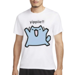 Silly Nub Cat Yippie Shirt