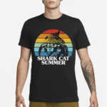 Shark Cat Summer Shirt