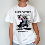 Wizard Of Barge Three Coffees No Lunch Shirt