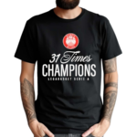 31 Times Champions Lega Basket Serie A Back To Back Olimpia Milano 2023 2024 Shirt