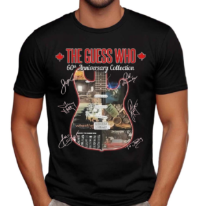 The Guess Who 60th Anniversary Collection Guitar Signatures Shirt