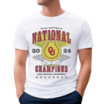 Oklahoma Sooners Softball 2024 National Champs Ringer Shirt