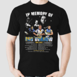 In Memory Of Rob Burrow 1982 2024 Thank You For The Memories Shirt