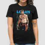 Logan X Men Wolverine Black Timber High Quality Silk Screen Shirt