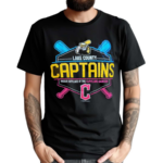 Lake County Captains Guardians Affiliate Shirt