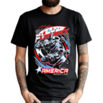 Flat Track America Racing USA Shirt