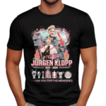 Liverpool Jurgen Klopp 2015-2024 Thank You For The Memories Shirt