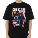 Dan Hurley Donovan Clingan And Stephon Castle Built 2 Win Shirt