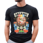 Satanic ABC Taste Of Blood 666 Multivitamin Shirt