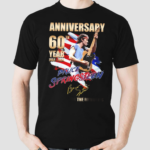 Anniversary 60th Year 1964-2024 Bruce Springsteen Thank You For The Memories Shirt