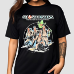 Ghostbusters Tm They’re Here To Save The World Paint Shirt