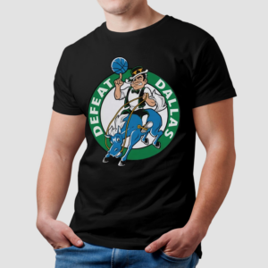 Boston Celtics riding horse beat Dallas Mavericks shirt