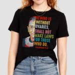 Ruth Bader Ginsburg He Who Is Without Ovaries Shall Not Make Laws For Those Who Do Fallopians 5 12 Shirt