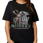 Beetlejuice Here Lies Betelgeuse Michael Keaton Is The Name In Laughter From The Hereafter Shirt