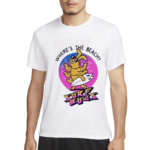 First Cat In Space Surf Bugs Beach Shirt