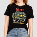 Teenage Mutant Ninja Turtles Highway to Sewers Painting T Shirt