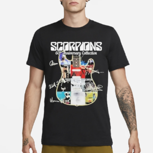 Scorpions 60th Anniversary Collection Best Albums Rock 2024 Shirt