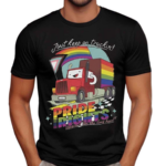 Drawfee Pride 2024 Just Keep On Truckin Pride Rights Shirt