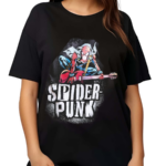 Spider Punk Web Slinging Rockstar Shirt