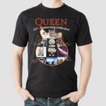 Queen 55th Anniversary Collection Fan Guitar All Album Signs 2024 Shirt