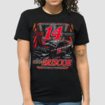 Chase Briscoe 2024 Stewart haas Racing Mahindra Compact Tractors Black Scheme Shirt