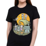 Peanuts And The Nightmare Before Christmas Shirt