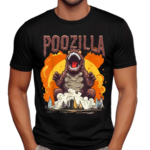 Poozilla Explosive Monstrous Diarrhea Poop Meme Shirt